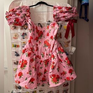 SUGAR THRILLZ HOLDING COURT CORSET DRESS - PINK